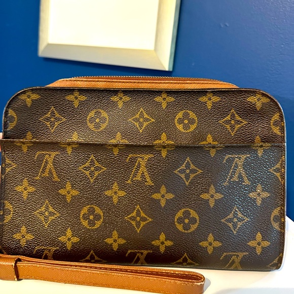 Louis Vuitton Handbags - Louis Vuitton Vintage Orsay Monogram Pochette; Clutch Wristlet – Monogram Canvas